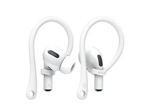 elago Ear Hooks Designed for AirPods Pro Designed for AirPods 3  2  1 Earbuds Accessories AntiSlip Ergonomic Design Durable TPU construction comfortable Fit White US Patent Registered