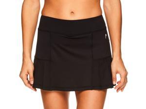 HEAD Womens Athletic Tennis Skort  Performance Training  Running Skirt  Black Spike Skort XLarge