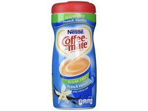 Nestle Coffee-Mate French Vanilla Sugar Free Non-Dairy Coffee Creamer, 10.2 Oz. (3 Pack) by Nestle