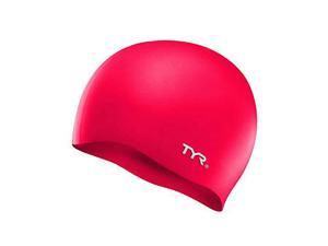 TYR Wrinkle Free Silicone Cap, Red