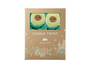 Angel Dear Green Avocado Twin Set Blankies Box