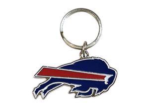NFL Siskiyou Sports Fan Shop Buffalo Bills Chrome  Enameled Key Chain One Size Team Colors