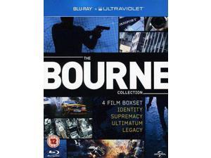 The Bourne Collection Identity  Supremacy  Ultimatum  Legacy Bluray Import