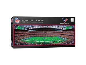 Master Pieces NFL Houston Texans Stadium Panoramic Jigsaw Puzzle 1000 Pieces Team Color 13 x 39