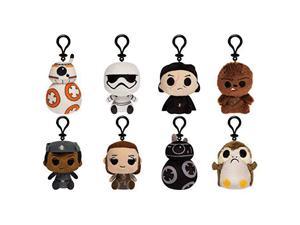 Funko Blind Bag Keychain Plush Star Wars The Last Jedi one Mystery FigureMulticolor