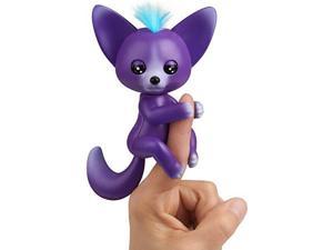WowWee Fingerlings - Interactive Baby Fox - Sarah (Purple & Blue)