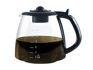 CAFÉ BREW COLLECTION Glass Coffee Replacement Carafe - Coffee Machine Replacement Carafe - Best BPA free Coffee Replacement Carafe - 12 Cup Replacement Coffee Carafe