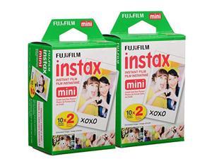 Fujifilm Instax Mini Twin Film Pack (Two Pack) 2-Pack (40 Exposures)