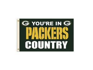 Fremont Die Inc Green Bay Packers Flag With Grommetts Flags Fremont Die Inc Green Bay Packers Flag With Grommetts Flags