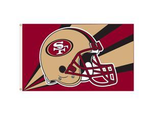 Fremont Die- Inc. 94205B 3 Ft. X 5 Ft. Flag W/Grommetts - San Francisco 49Ers Fremont Die- Inc. 94205B 3 Ft. X 5 Ft. Flag W/Grommetts - San Francisco 49Ers