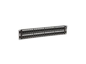 Icc ICC-ICMPP48CP5 Patch Panel Cat 5e Feed Thru 48 Port 2rms Icc ICC-ICMPP48CP5 Patch Panel Cat 5e Feed Thru 48 Port 2rms
