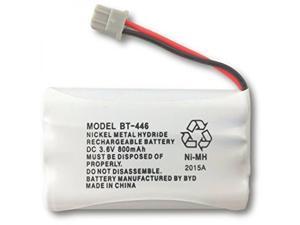 Uniden BT-446 Nickel Metal Hydride Rechargeable Cordless Phone Battery, DC 3.6V 800mAh, Genuine Uniden, Manufactured by BYD for Uniden