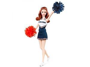 Barbie Auburn University Caucasian Cheerleader Doll Barbie Auburn University Caucasian Cheerleader Doll