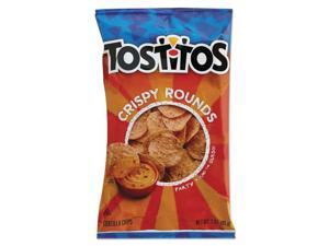 Tortilla Chips Crispy Rounds, 3 Oz Bag, 28/carton Tortilla Chips Crispy Rounds, 3 Oz Bag, 28/carton
