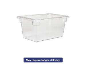 Food/tote Boxes, 5gal, 12w X 18d X 9h, Clear Food/tote Boxes, 5gal, 12w X 18d X 9h, Clear