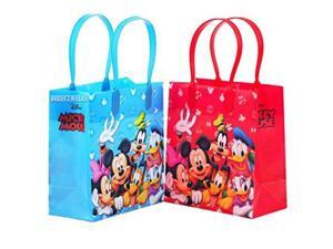 Disney Mickey Mouse and Friends Character 12 Premium Quality Party Favor Reusable Goodie Small Gift Bags Disney Mickey Mouse and Friends Character 12 Premium Quality Party Favor Reusable Goodie Small Gift Bags