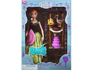 Disney Frozen Anna Deluxe Singing Doll Set Disney Frozen Anna Deluxe Singing Doll Set