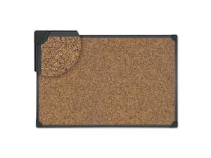 Tech Cork Board, 24 x 18, Cork, Black Frame 43021 Tech Cork Board, 24 x 18, Cork, Black Frame 43021