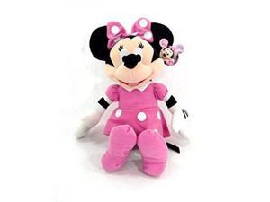 Disney Mickey Mouse Clubhouse - Minnie Mouse 15 Inch Plush w/ Pink Dress and Bow Disney Mickey Mouse Clubhouse - Minnie Mouse 15 Inch Plush w/ Pink Dress and Bow