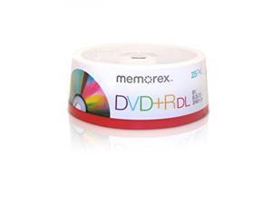 Memorex 8.5GB 8X Double Layer DVD+R 25pk Spindle Memorex 8.5GB 8X Double Layer DVD+R 25pk Spindle
