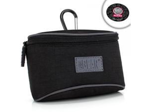 Compact Camera Case for Panasonic Lumix DMC-ZS100 , DMC-ZS60 , DMC-ZS50 , DMC-GF8 and More by USA GEAR with Belt Holster Loop , Impact-Resistant Protective Nylon , Reinforced Zipper & Storage Pocket Compact Camera Case for Panasonic Lumix DMC-ZS100 , DMC-ZS60 , DMC-ZS50 , DMC-GF8 and More by USA GEAR with Belt Holster Loop , Impact-Resistant Protective Nylon , Reinforced Zipper & Storage Pocket