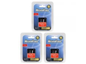 Maximal Power DB CAN NB11L X3 Rechargeable Li-ion Replacement Battery for Canon NB-11L/NB11L , (Black) Maximal Power DB CAN NB11L X3 Rechargeable Li-ion Replacement Battery for Canon NB-11L/NB11L , (Black)