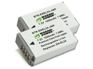 Wasabi Power Battery for Nikon EN-EL24 and Nikon 1 J5 (2-Pack) Wasabi Power Battery for Nikon EN-EL24 and Nikon 1 J5 (2-Pack)