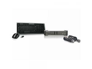 IOGEAR 2-Port DVI KVMP Switch USB 2.0 Console, USB Peripherals, Audio and Wireless Keyboard, GCS1102-KM1 IOGEAR 2-Port DVI KVMP Switch USB 2.0 Console, USB Peripherals, Audio and Wireless Keyboard, GCS1102-KM1