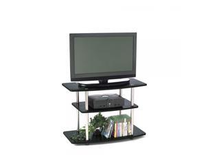 Convenience Concepts Designs2Go 3-Tier TV Stand for Flat Panel Television up to 32-Inch or 80-Pound, Black Convenience Concepts Designs2Go 3-Tier TV Stand for Flat Panel Television up to 32-Inch or 80-Pound, Black
