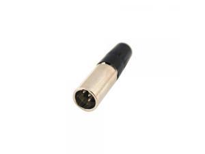 Switchcraft TA3ML Mini 3-Pin Male Microphone XLR Plug with Larger Cable Entry Switchcraft TA3ML Mini 3-Pin Male Microphone XLR Plug with Larger Cable Entry