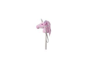 Aurora World World Giddy-Up Fantasy Stick Horse 37 Plush, Unicorn
