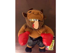 Meanies Mike Bison Tyson (Infamous Series 1) Ear in Mouth Plush Toy by Idea Factory Meanies Mike Bison Tyson (Infamous Series 1) Ear in Mouth Plush Toy by Idea Factory