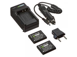 Wasabi Power Battery (2-Pack) and Charger for Olympus LI-90B, LI-92B and Olympus SH-1, SH-50 iHS, SH-60, SP-100, SP-100EE, Tough TG-1 iHS, Tough TG-2 iHS, Tough TG-3, XZ-2 iHS