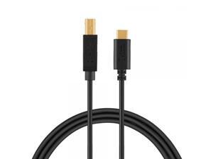 CableCreation 6.6ft USB 2.0 Type C to USB 2.0 B Male Printer & Scanner Cable for Macbook Pro, HP, Canon, Brother, Epson, Dell, Samsung Printers etc, 2M/Black CableCreation 6.6ft USB 2.0 Type C to USB 2.0 B Male Printer & Scanner Cable for Macbook Pro, HP, Canon, Brother, Epson, Dell, Samsung Printers etc, 2M/Black