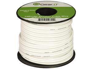 GearIT Pro Series 14 AWG Gauge Speaker Wire Cable 100 Feet // 30.48 Meters Great Use for Home Theater Speakers and Car Speakers Black 14AWG Speaker Wire