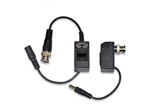 Night Owl Security 1-Pair Passive Video Balun Converters with power for Security CCTV systems - A-VB-POE-BNC Night Owl Security 1-Pair Passive Video Balun Converters with power for Security CCTV systems - A-VB-POE-BNC