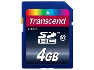 Transcend 4GB Class 10 SDHC Card (TS4GSDHC10) Transcend 4GB Class 10 SDHC Card (TS4GSDHC10)