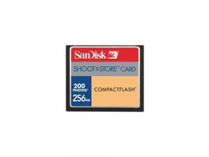 SanDisk SDCFS-256-A99 256mb Shoot and Store Compactflash Card