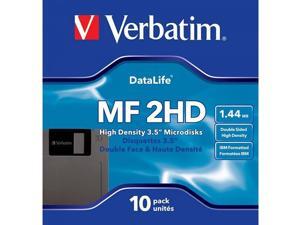 Verbatim 3.5In HD 1.44MB Pre-Fmt IBM 10Pk (Discontinued by Manufacturer) Verbatim 3.5In HD 1.44MB Pre-Fmt IBM 10Pk (Discontinued by Manufacturer)