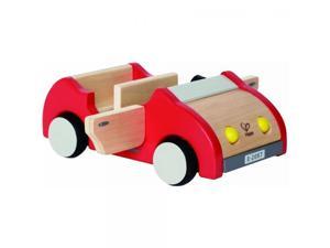 Hape Wooden Doll House Furniture Family Car Play Set
