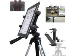 ChargerCity Vibration Free 360° Adjust Tripod Mount 1/4-20 Adapter, HDX-Lock Holder for Apple iPad Pro iPad Air Mini Galaxy Tab Surface 7-12-Inch Tablets (Fits All Case) ChargerCity Vibration Free 360° Adjust Tripod Mount 1/4-20 Adapter, HDX-Lock Holder for Apple iPad Pro iPad Air Mini Galaxy Tab Surface 7-12-Inch Tablets (Fits All Case)