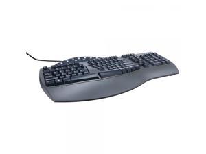 Fellowes Microban Split Design Wired Keyboard, Dark Gray (98915) Fellowes Microban Split Design Wired Keyboard, Dark Gray (98915)