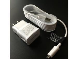 Samsung 2.0Amp Charger - For Samsung Galaxy S/S2/S3/S4/Mini/Nexus 7 (White) - Come's with (2) - 5FT USB Samsung 2.0Amp Charger - For Samsung Galaxy S/S2/S3/S4/Mini/Nexus 7 (White) - Come's with (2) - 5FT USB