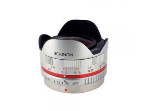 Rokinon FE75MFT-S 7.5mm F3.5 UMC Fisheye Lens for Micro Four Thirds (Olympus PEN and Panasonic)
