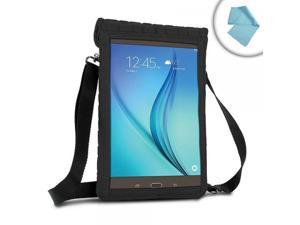 Tab S2 Compatible with Samsung Galaxy Tab A2 S USA Gear 7 Inch Tablet Case Neoprene Sleeve Cover with Built-in Screen Protector & Carry Strap Tab E Asus ZenPad S Red Tab A