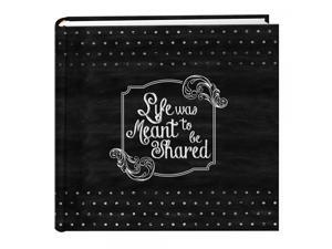 Pocket Pioneer Photo Albums EV-246EMJ Emoji 200 pkt 4x6 Photo Album Black