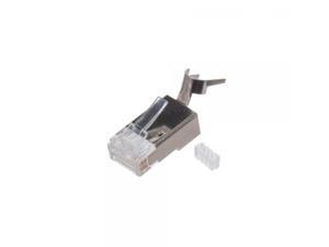 Cat6 and Cat6A Shielded RJ45 Connector Modular Plug -100 pcs Cat6 and Cat6A Shielded RJ45 Connector Modular Plug -100 pcs