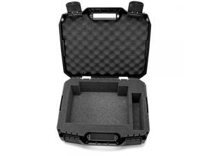CASEMATIX Projector Travel Case Designed For Viewsonic PA503S / PA503W / PA503X / PG703W / PG703 WXGA XGA SVGA Projectors , HDMI Cable and Remote - Custom Foam Compartment and Hard Shell Protection
