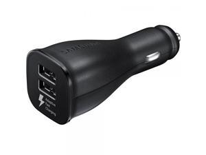 Samsung dual fast car charger black  EPLN920BBEGWW  plus 1 micro USB cable  Retail Packaging