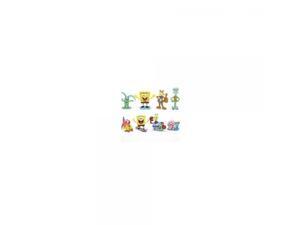SpongeBob SquarePants 8 Piece Play Set with 8 SpongeBob Figures Featuring Squidward, Sandy Cheeks, Patrick Star, Mr. Krabs, Plan Multicoloured, 1pac SpongeBob SquarePants 8 Piece Play Set with 8 SpongeBob Figures Featuring Squidward, Sandy Cheeks, Patrick Star, Mr. Krabs, Plan Multicoloured, 1pac